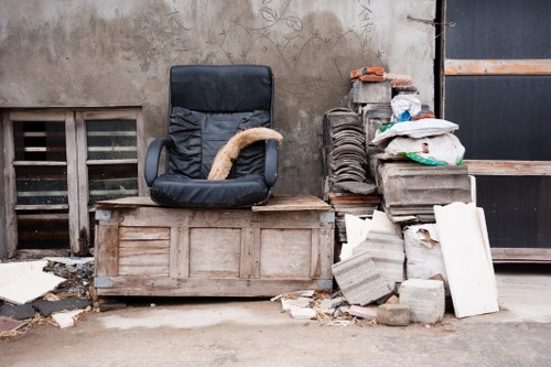 Before and after loft clearance in Kilburn